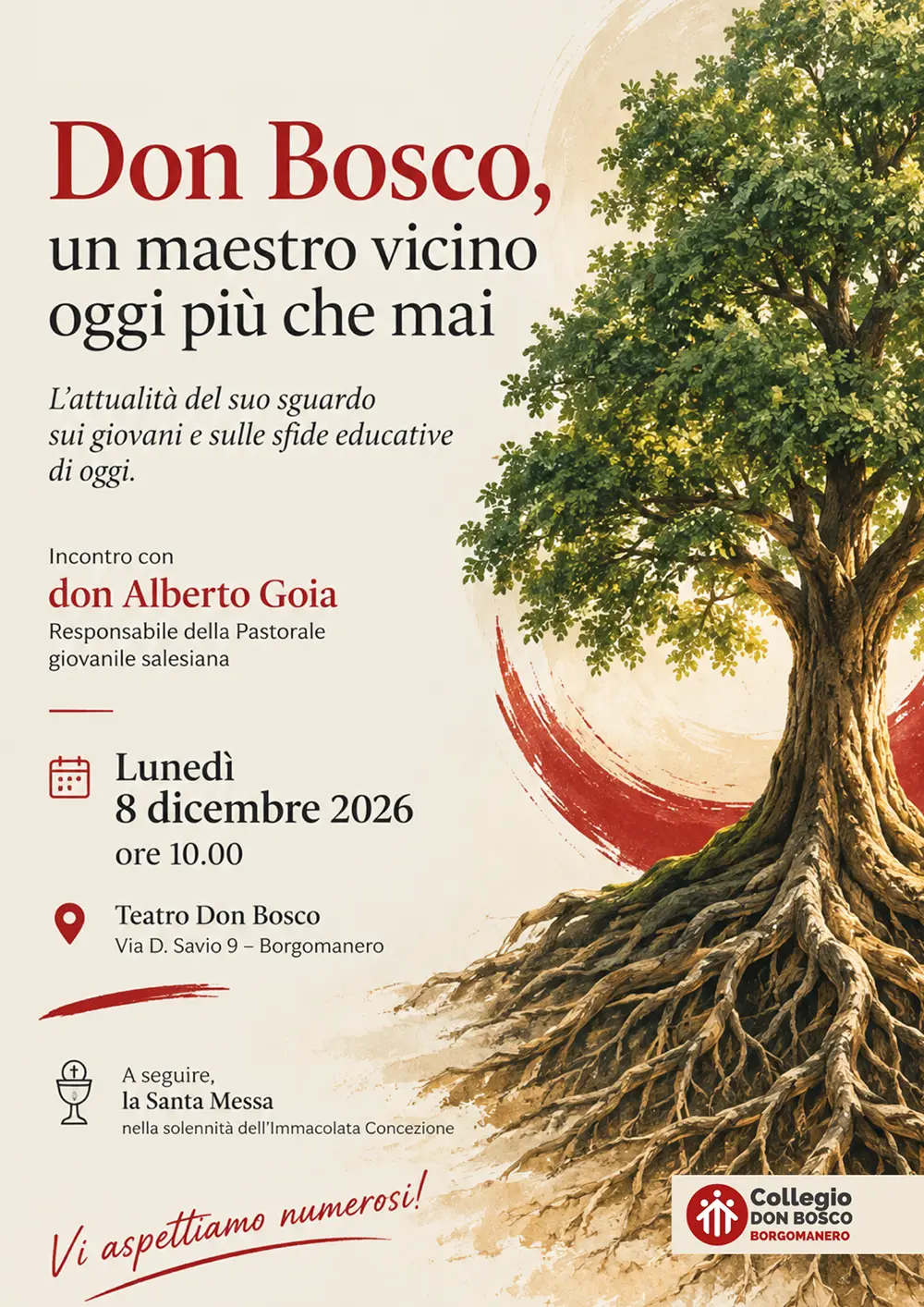 8 dicembre 2026 - don Alberto GOIA - Giulio BRENTAZZOLI